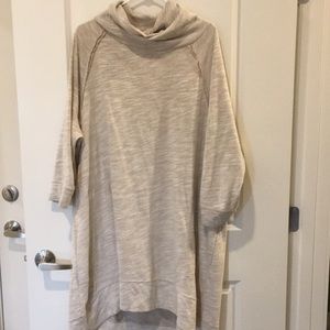 Free People Cocoon Dress - Oatmeal Color Size M/L